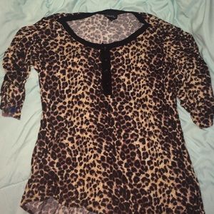 Cheetah print shirt