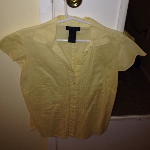 The limited light yellow blouse