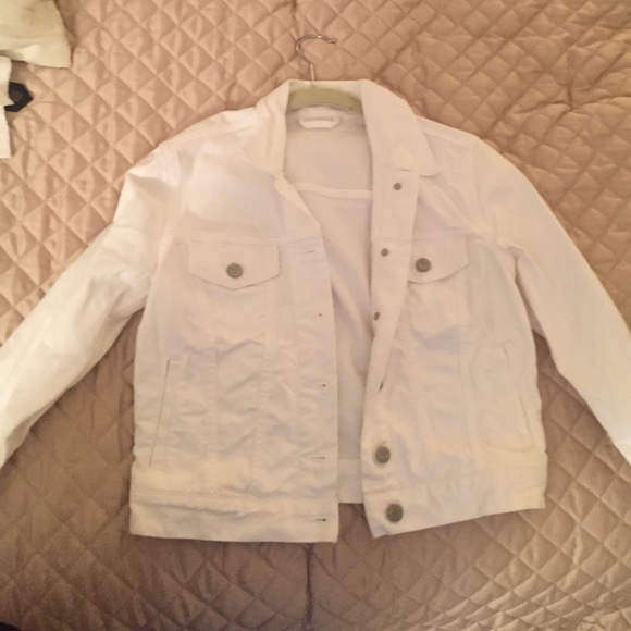 Gap 1969 denim Jean jacket optic white XSP