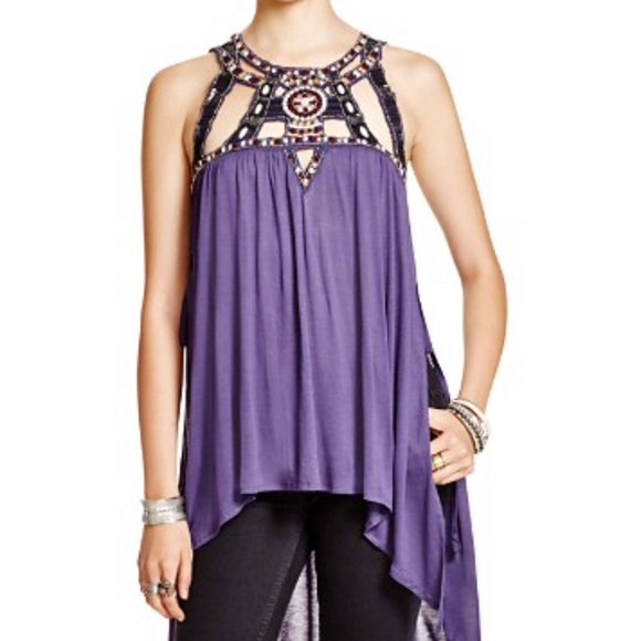 Free People Tops - HP 🗝Free people vision quest tunic LOWEST PRICE