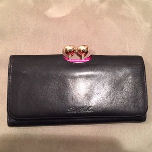 Ted Baker Black Leather Wallet