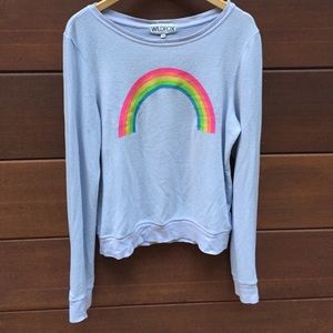 Wildfox Rainbow Pullover