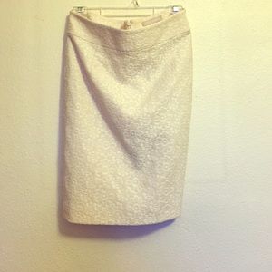 Ivory Lace Skirt