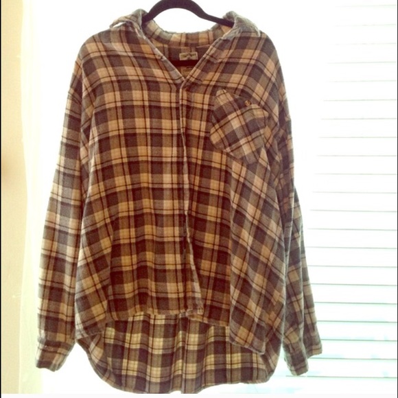 Oversized Vintage Brandy Melville Flannel