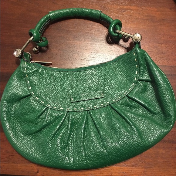 BCBGMaxazria green handbag - Picture 1 of 4