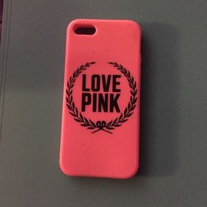 Victorias Secret Pink iphone 5/5s/5c case