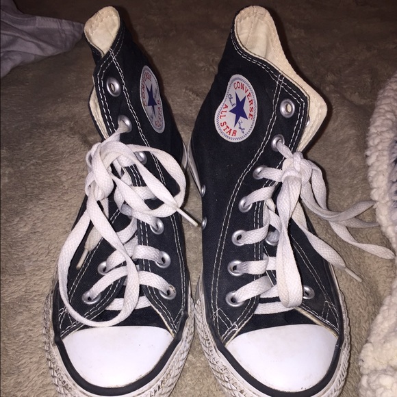 Black High Top Converse