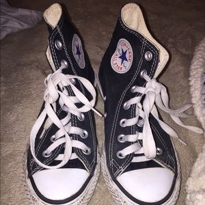 Black High Top Converse