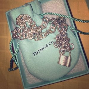 Authentic Tiffany & Co Lock Necklace
