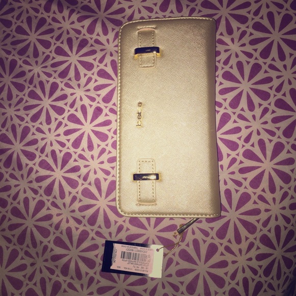 Bebe gold wallet