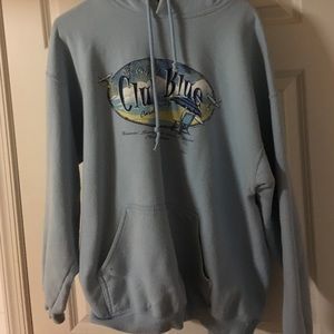 Club blue hoodie size XL