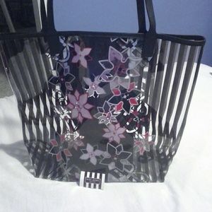 Henri bendel floral tote