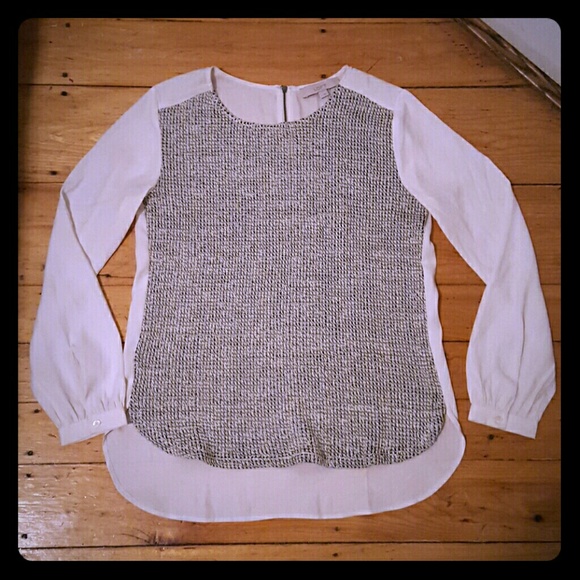 Ann Taylor sweater blouse