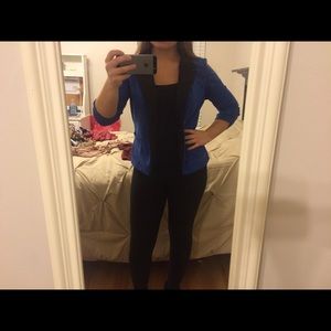 Blue and Black Blazer