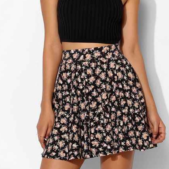 Urban outfitters floral skirt