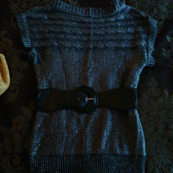 Long sweater or sweater dress