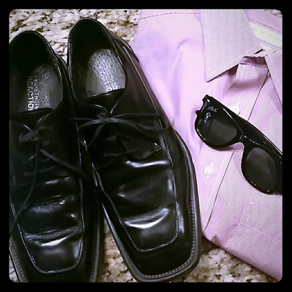 Kenneth Cole black dress shoes