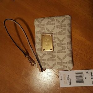 Michael Kors Jet Set Logo Wristlet