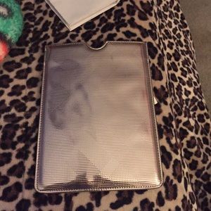 Silver iPad/tablet sleeve