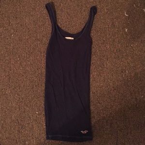 Navy blue tank top