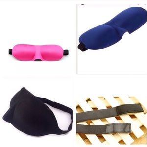 U Pick 2 Pink, Blue, or Black Contour Sleep Mask