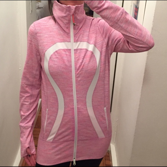 Like new Lululemon Asana Jacket Size 8 Pink