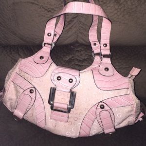 Pink Guess purse