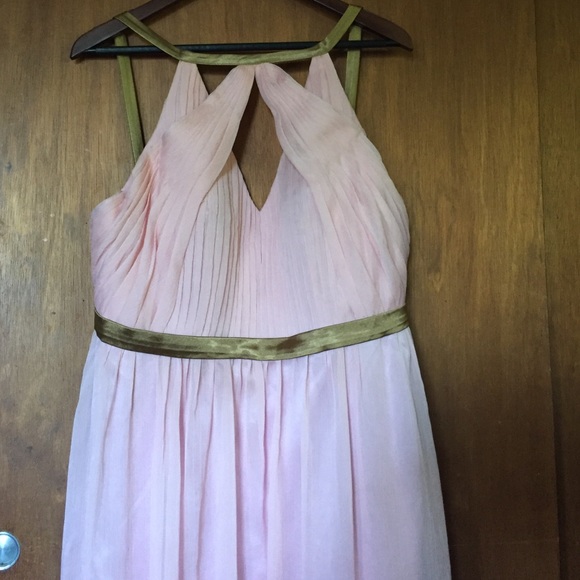 Dusty Rose prom dress