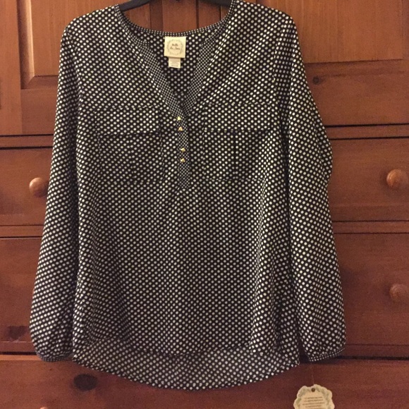 Polka dot long sleeve shirt - Picture 1 of 1