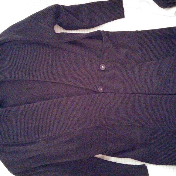 Kenneth Cole Black Sweater Jacket