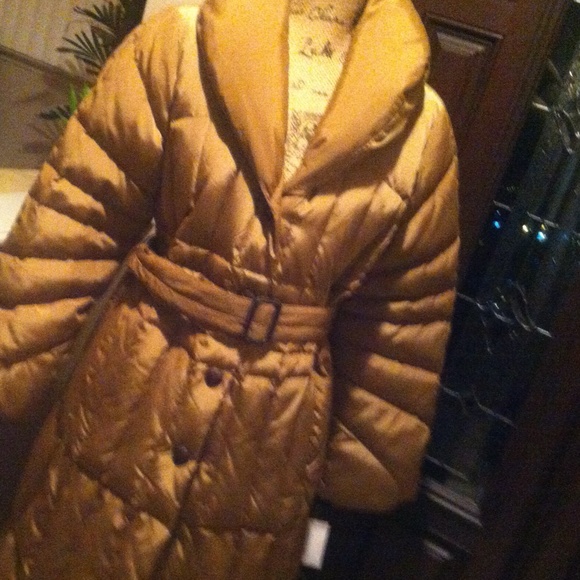 Brown long coat very worm new - Picture 3 of 4