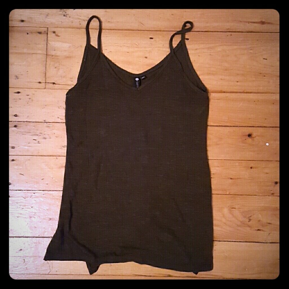 Brand new olive green tank top