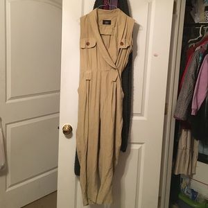Beige jumpsuit