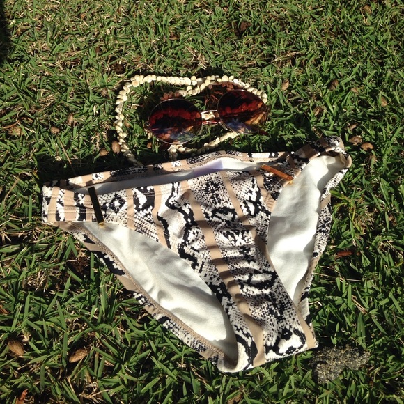 Snakeskin bottoms