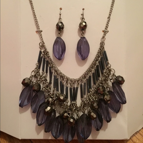 Necklace and Earrings