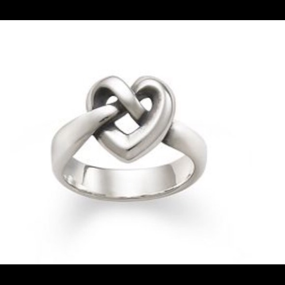 James Avery Heart Knot Ring in Sterling Silver