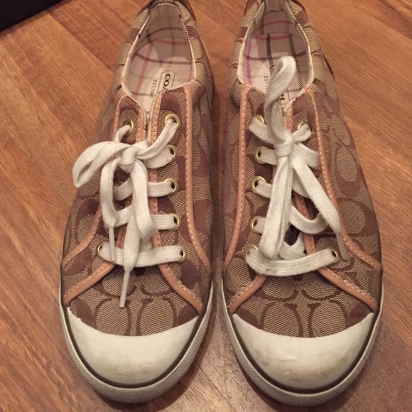 Coach sneakers- size 8