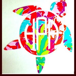 Lily Pulitzer Decal 4"