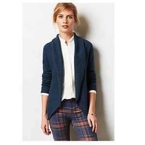 🎈🎉Anthro SALE🎉🎈Anthropologie Navy Knit Sweater