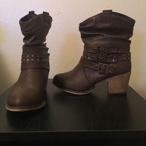 Brown Ankle Boots