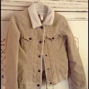 Abercrombie & Fitch corduroy jean jacket