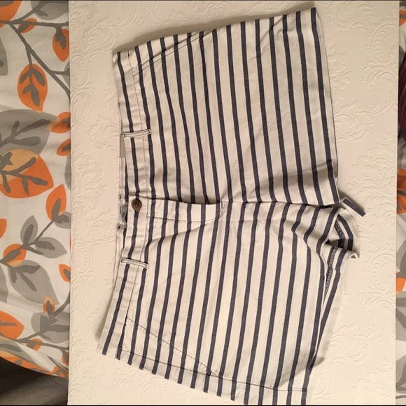 Gap Striped Linen Shorts- Brand New!