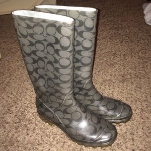 Coach Rain Boots