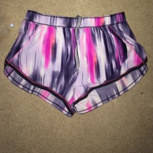 Lululemon running shorts.