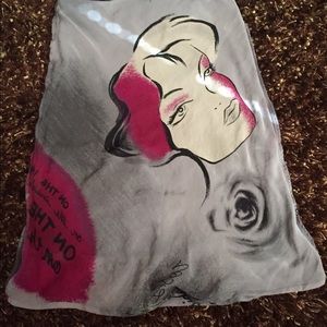 Skirt grey with colors