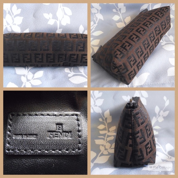 💕SOLD💕 Host Pick 2/9/16 Auth Fendi Cosmetic Bag - Picture 4 of 4