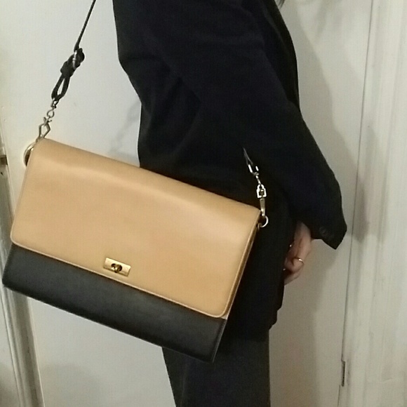 J. Crew colorblock oversized clutch/handbag