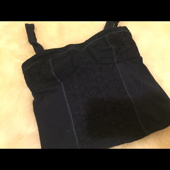 Aeropostale Royal blue crop top