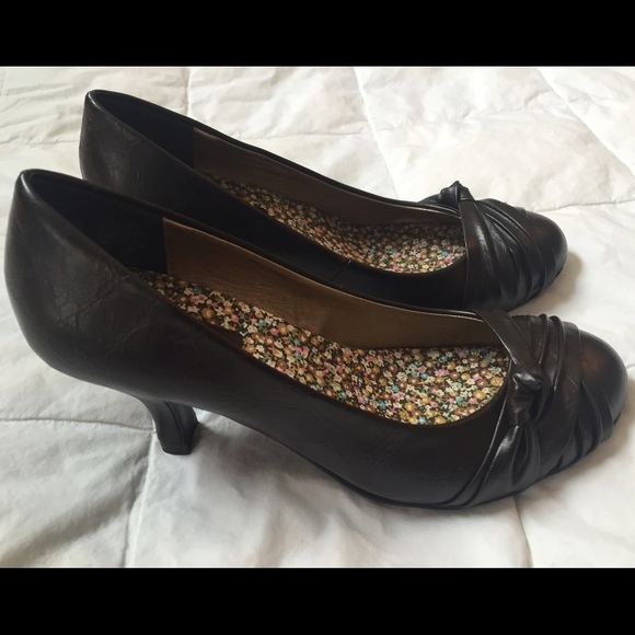 Jelly Pop brown heels