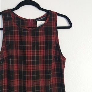 BRANDY MELVILLE RARE Red Catrinel Plaid Dress